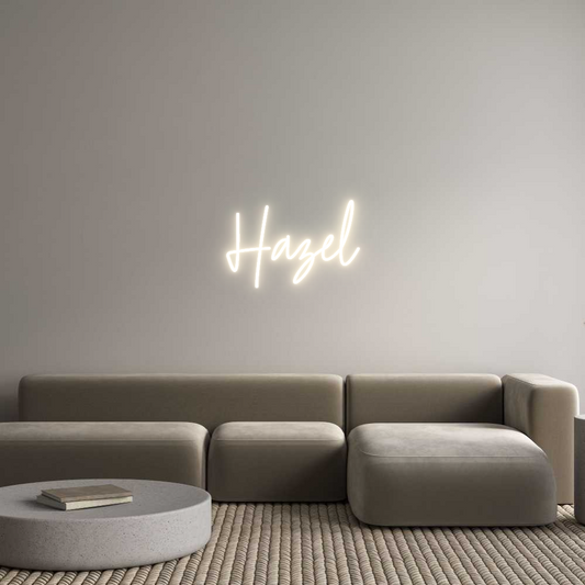 Custom Neon: Hazel